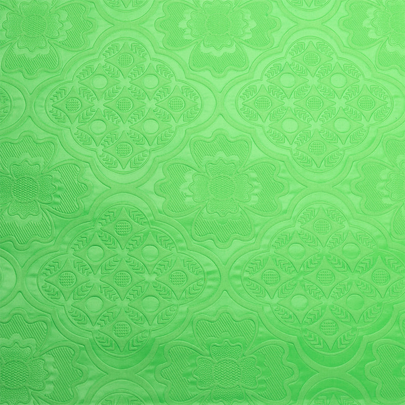 TMIE-06-4 Warna Dicelup Kain Bazin Timbul