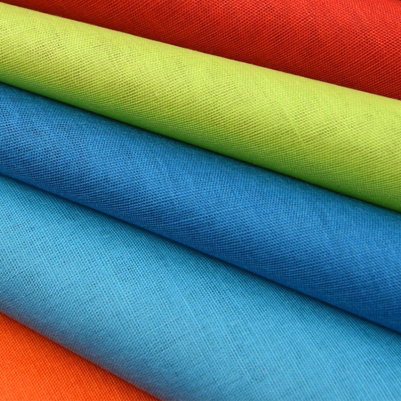 TMIE-08-5-2 Lebar 112CM Ringan Berat 75GSM Warna Tersuai dan Lebih daripada 100+warna Lapisan Dicelup Fabrik Poplin Poliester