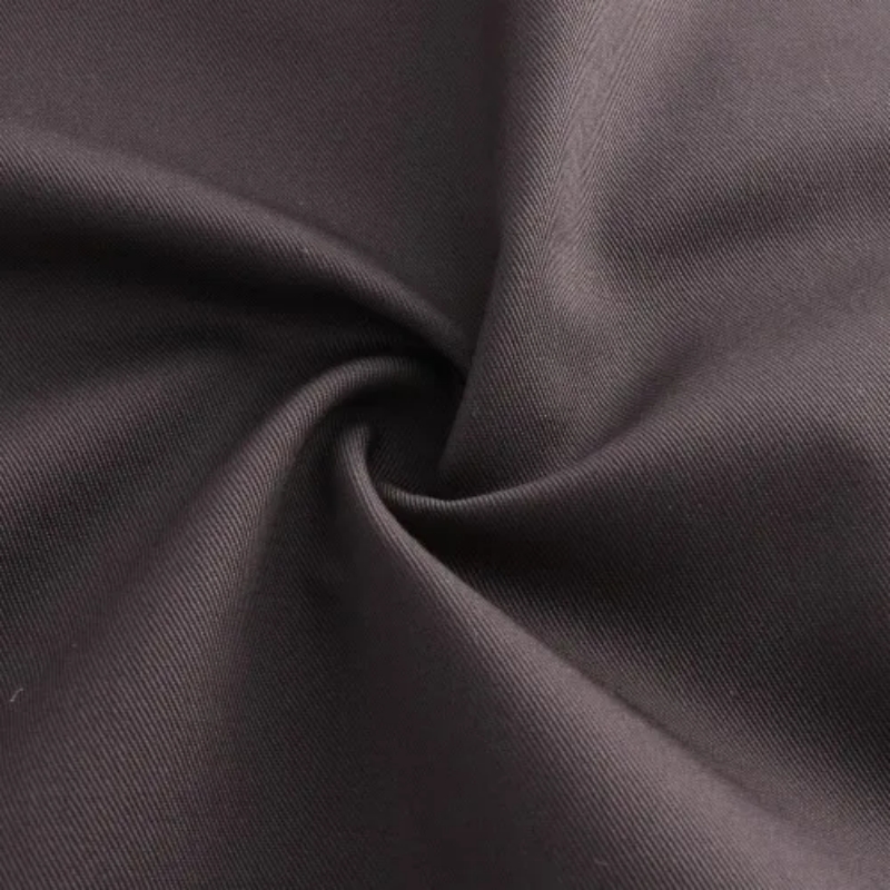 TMIE-08-4-3 120GSM Warna Dicelup Kain Kepar Poliester Poplin
