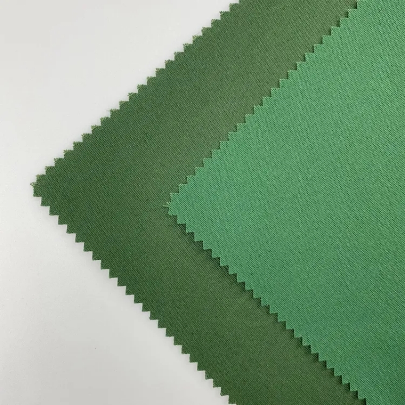 TMIE-08-4-3 120GSM Warna Dicelup Kain Kepar Poliester Poplin