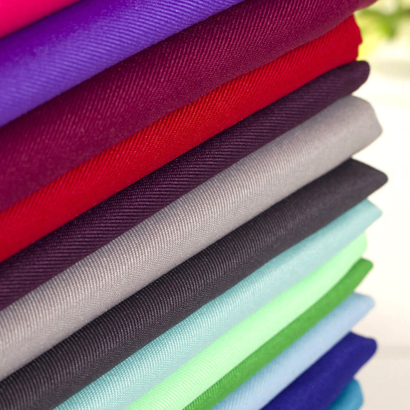 TMIE-08-4-1 Berat Tengah 110GSM Warna Tersuai Kain Kepar Poliester Poplin